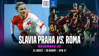 Slavia Prague vs. AS Roma | UEFA Women's Champions League 2022-23 Matchday 6 Full Match