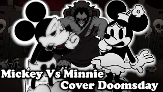 FNF | Mickey Vs Minnie | Doomsday - Mistful Crimson Morning | Mods/Hard/FC |