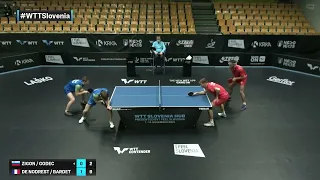 Zigon/Godec vs De Nodrest/Bardet | WTT Contender Laško 2021 | MD | R16