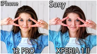 iPhone 12 Pro Vs Sony Xperia 1 II Camera Test