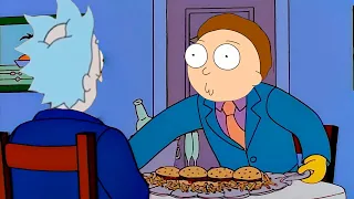 Steamed Hams but it's Rick and Morty