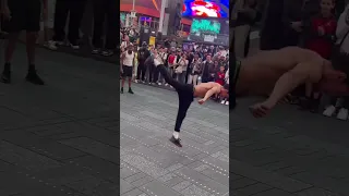 Times Square Street breakdancing 917 #beautiful #newyorkcity #manhattan #breakdance #nyc #shots