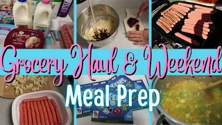 WEEKLY GROCERY HAUL AUSTRALIA | WEEKEND MEAL PREP & COOKING | HOMEMAKING WITH HAMPTON NOTE