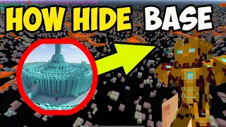 MINECRAFT 2B2T HOW TO HIDE YOUR BASE