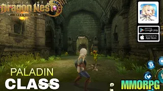 World of Dragon Nest Gameplay Class Paladin MMORPG For Android/ios