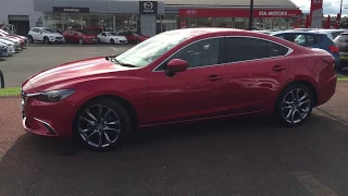 Used Mazda 6 2.2d Sport Nav 4dr Red 2017