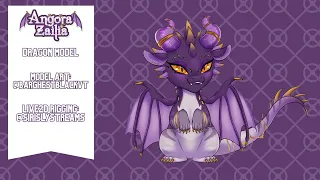 [Live2D] Angora Zailia Dragon Model