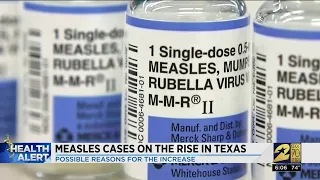 Measles cases on the rise in Texas