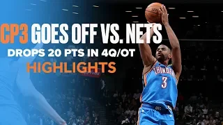 Chris Paul Dominates Brooklyn Nets In 4Q And Overtime