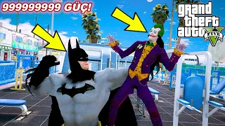 BATMAN OLUYORUZ VE SPOR SALONUNDA VÜCUT GELİŞTİRİYORUZ!(DEV OLDUK!) - GTA 5