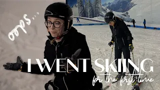 AMPUTEE TRIES SKIING FOR THE FIRST TIME AND LEG FALLS OFF