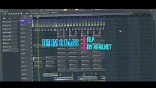 FLP PROJECT DRUM & BASS BY XFAILNET