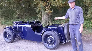 Steve Baker MG TA K-Type Bodied Special