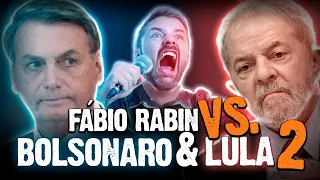 Fábio Rabin - Piadas com Lula e Bolsonaro