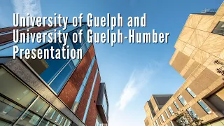 University of Guelph and University of Guelph-Humber Presentation