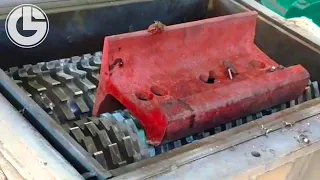 Extreme Powerful Metal Shredder Destroys Everything For New Recycle