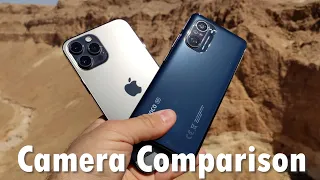 Poco F3 Vs iPhone 12 Pro Max - Camera Comparison In The Desert