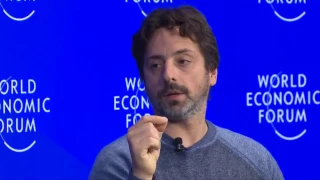 The Future of AI and Google - Davos 2017 with Sergey Brin