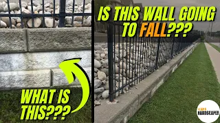 Retaining Wall Failures | IT WILL FALL!