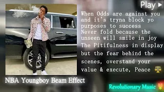 [74097Hz Sample Rate] NBA Youngboy - Beam Effect [True 144.72Hz Muscle Growth & Testosterone]