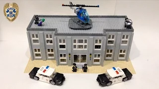 BIG Lego Police Station Custom MOC