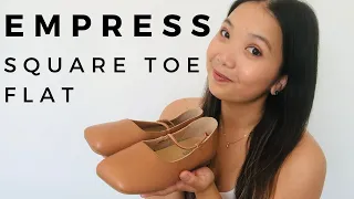 Empress Square Toe Flat Review