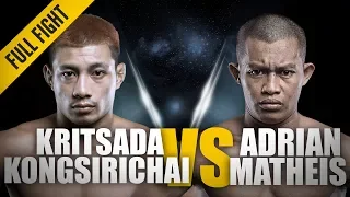 ONE: Full Fight | Kritsada Kongsirichai vs. Adrian Matheis | The 13-time Thai Wrestling Champion