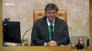 Em sessão de abertura, Fux faz forte discurso a favor da democracia