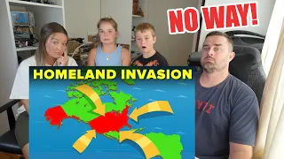 New Zealand Family Reacts to Could the US Defend an Invasion of the Homeland?