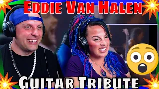 Eddie Van Halen -  Guitar Tribute | THE WOLF HUNTERZ REACTIONS