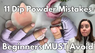 11 Mistakes Beginners Must Avoid With Dip Powder Nails at Home