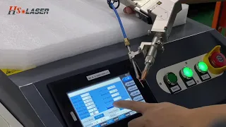 1000W 1500W 2000W Manual Handheld Fiber Laser Welding  Machine Operation Manual Video STEP BY STEP