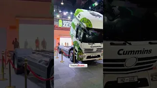 Cummins truck with Cummins engine #trucksbuses #commercialvehicle #shorts #autoexpo2023