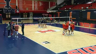 Illini Volleyball | Orange & Blue Scrimmage 2020