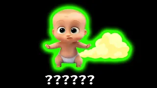 Boss Baby Fart Sound Variations in 50 Seconds