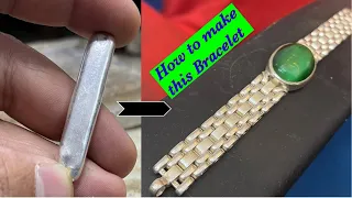 Watch design  Silver Bracelet Making | Silver Chain Bracelet Making | How to Make Silver Bracelet