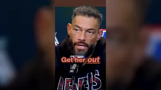 Female Reporter boos 😳🤯 Roman Reigns at Wrestlemania Presser #edit #funny #romanreigns #wrestling