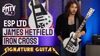 ESP LTD James Hetfield IRON CROSS - Review & Demo Of The Metallica Frontman's EPIC Signature Guitar!