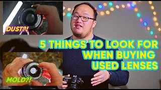 5 Things to LOOK for when buying used NIKON lenses