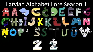 Latvian Alphabet Lore Season 1 - The Fully Completed Series | NJsaurus