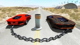 High Speed Jump Crashes BeamNG Drive Compilation #22 (Car Shredding Experiment)