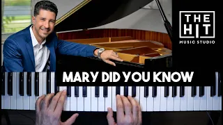 Mary Did You Know? - Intermediate Piano Tutorial: How to Practice & Get Better