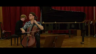 Samuel Barber - Sonata for Cello and Piano op.6, II. Adagio