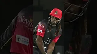 Chris Gayle SMASHES it straight down the ground! 🙌