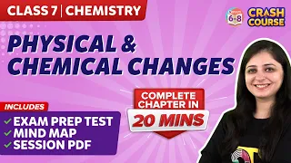 Physical and Chemical Changes - Complete Chapter | Mindmap with Explanation | Class 7