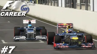 BATTLING AGAINST 3 WORLD CHAMPIONS! - F1 2012 Career Mode Part 7