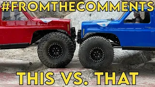 Crawler Canyon Presents: #fromthecomments, This vs. That Vol.1