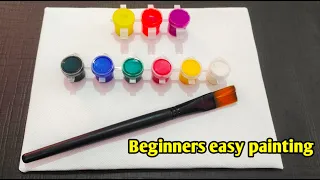 Easy watercolor painting for beginners/craft tamil