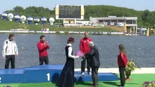 Medal Ceremony C1 1000 - World Cup 1, Poznan, Poland