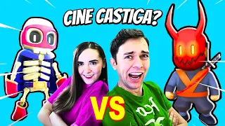 Stumble Guys ! GAMER VS GAMERITA ! Cine CASTIGA ? Part 3